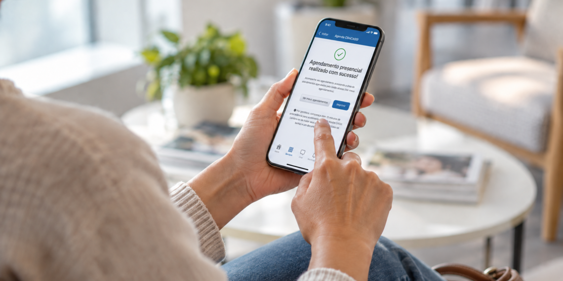 Cassi estende a todo o país o agendamento de consultas nas CliniCassi pelo APP e portal na internet